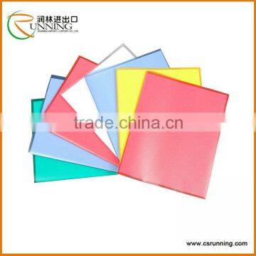 School easy use color PVC book protector