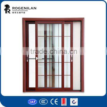 ROGENILAN 80 series fancy glass metal sliding doors dollhouse door