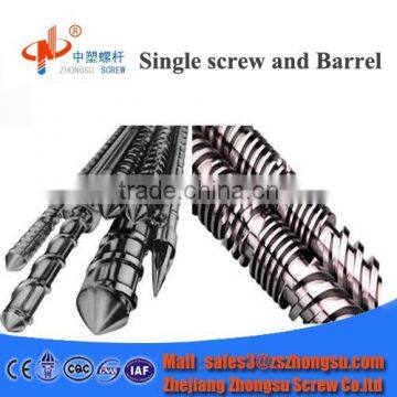 30-250mm Plastic PVC Pipe Extruder Single Screw Barrel,Single Screw and Barrel for Extruder