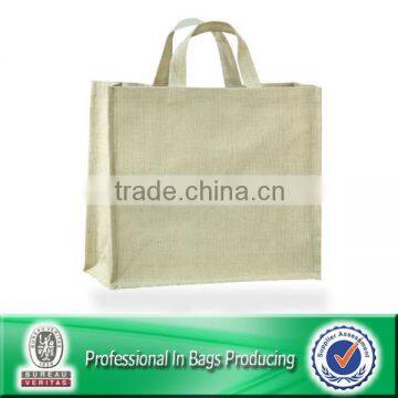 Customized Cheap Cotton Canvas Jute Beach Bag