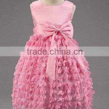 Yiwu reliable suppliers child party princess sleeveless dress kids long frock tutu girl puffy dress