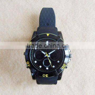 Fashion Custom Silicone Quartz analogue digital Watch