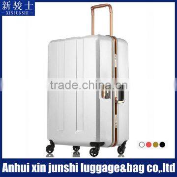 PC Rolling Suitcase Aluminium Frame Unique Luggage Sets