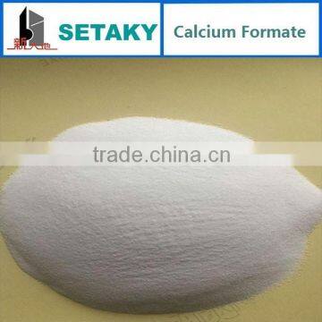 white or beige powder, safe addtitives, calcuim formate