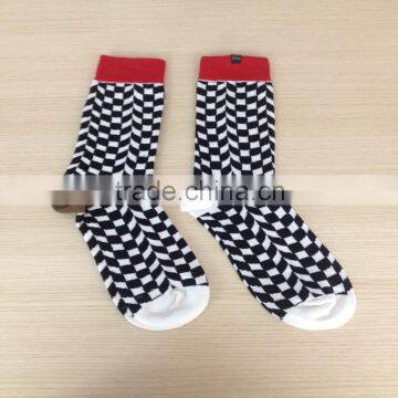 100 Cotton In Stock Cartoon Dress Tube Socks photo-4
