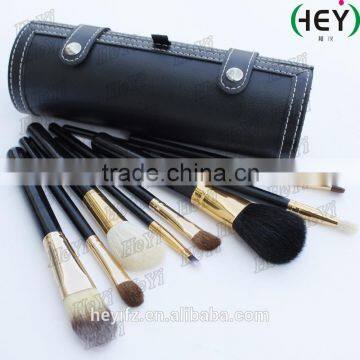 Black Beauty Travelling 9PCS Makeup Brush Set With Cylinder Cup