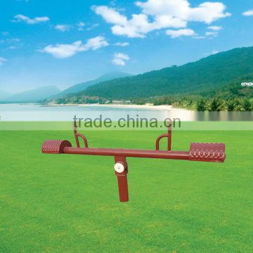 Fitness equipment outdoor metal seesaw