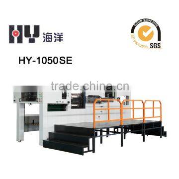 Fully automatic paper die cutter for creasing cartons