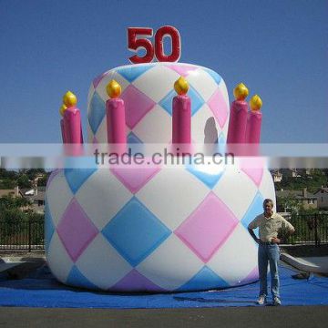 advertising inflatable cake