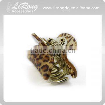 Acrylic Leopard Hair Claw Clips