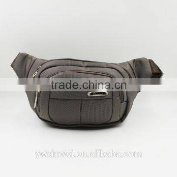 Polyester waist bag with exquisite workmanship for man