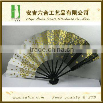 The high quality exclusive bamboo paper fan for Japanese dancing