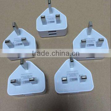 Best price 5W uk plug usb charger adapter