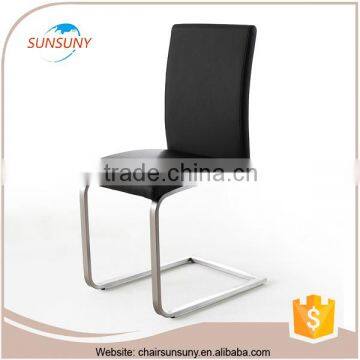 High Quality and Strong Frame Modern pu Dining Chair photo-2