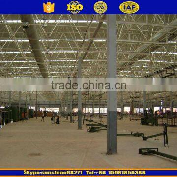 Fabricated steel structure warehouse building