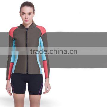 2016 Women Neoprene Wetsuit Top , Surf wetsuit