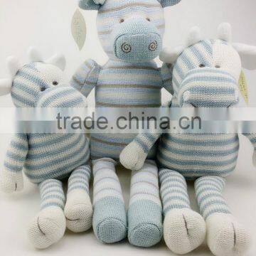 I-Green Soft Toy Series-Knitted Toy Cow