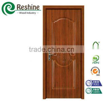 Elegant Interior Melamine Faced Door Skin Hdf Wooden