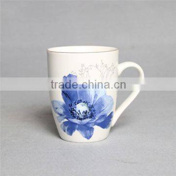 Linyi 12oz New Bone China Coffee Mug Full Decals Gift Box for Promotional photo-2