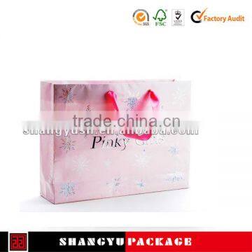 customize design cheap small paper gift bags with handles