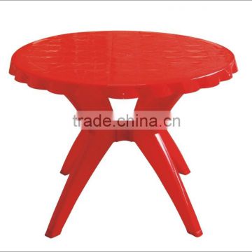 2015 Hot Selling High Quality PP Plastic Outdoor Round Table