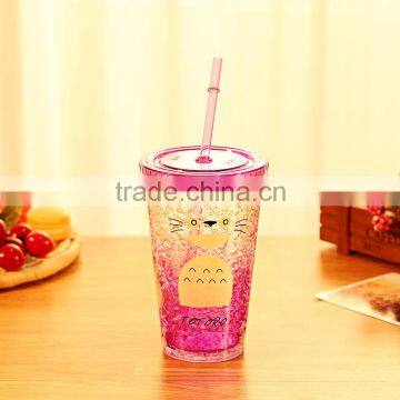 plastic drinking cup plastic cup with straw