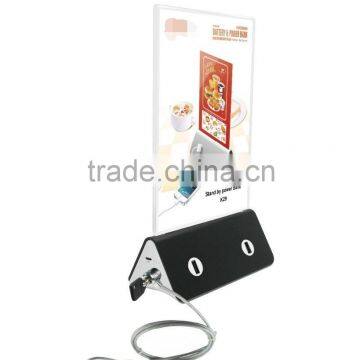 Table menu stand power bank 2016 for mobiles 6000mAh,10000mAh,13000mAh,15000mAh for coffee