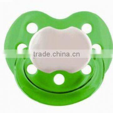 EN 71 and EN1400 certified baby pacifier can print customer logo