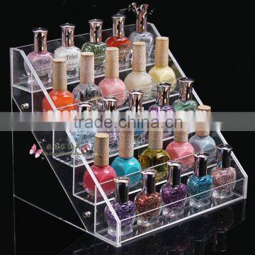 Acrylic Makeup Organizer Mini Bottle Display Stand