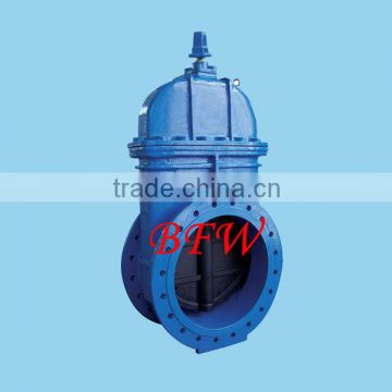 High quality Ductile iron AWWA C509/BS5163/DIN3352 stem gate valve