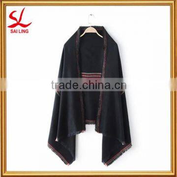 Custom Brand Turkish Cashmere Pashmina Wholesale Hijab Scarf Shawl for Women