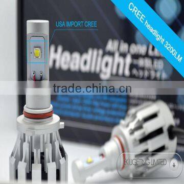 2014 New designed all in one cree led headlight bulb H1,H4,H7,H11,9005,etc...