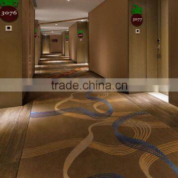 Printed carpet machine made carpet roll corridor carpet