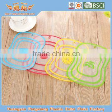 easy clean flexible thin plastic cutting board