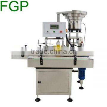 Single-head Automatic Screwing Capping Machine bottle continuous capper with cap feeder