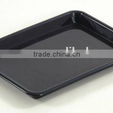 OEM black thermoformed plastic antistatic tray