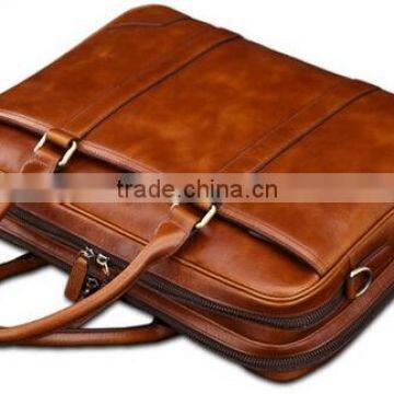 2015 New Style Black Leather Briefcase,office Supply Briefcase ,customised Briefcase photo-3