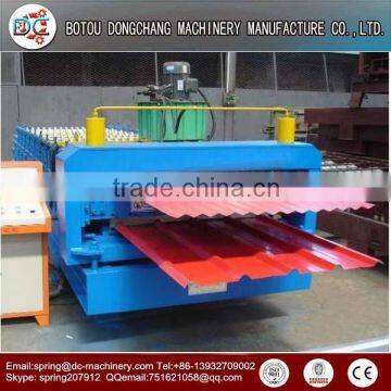 Steel Glazed tile and wall tile double layer roll forming manufacturing machine