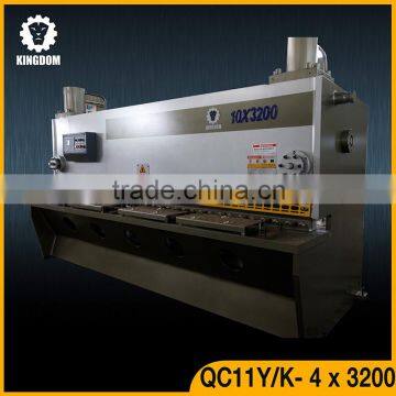QC11Y/K-4X3200 CNC Guillotine shear, cnc hydraulic shearing machine, guillotine shear