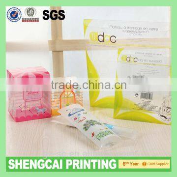 Different shape clear pvc gift box made in China