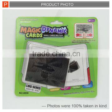 Small Card Big Funny Magic Dynamic Card Kids Toy Educational for Sale photo-6
