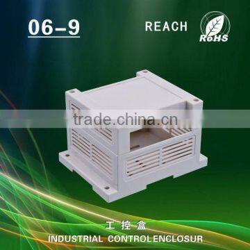 Industrial control enclosures with terminal block