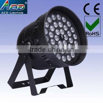 quality 100% warranty CE&ROHS 36*10w 4in1 RGBW multi color led par zoom stage dj light