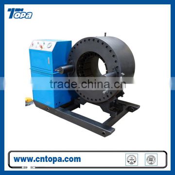 China machinery different models Topa hydraulic finn-power hose crimping machine