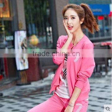 2016summer three thin long sleeved pants code set