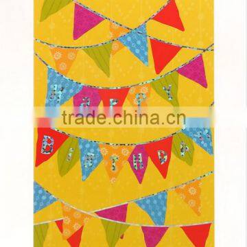 custom birthday paper greeting cards for brother/boyfriend/best friend