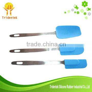 Wholesale best Spatula set Stainless steel handle Silicone Spatula