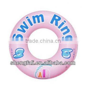 Inflatable adult swim ring with customize size and logo