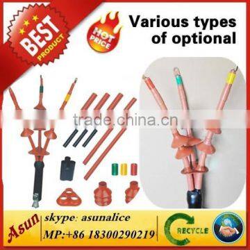 2015 hot sale heat shrinkable MV cable termination kits cable joints indoor & outdoor cable accessories