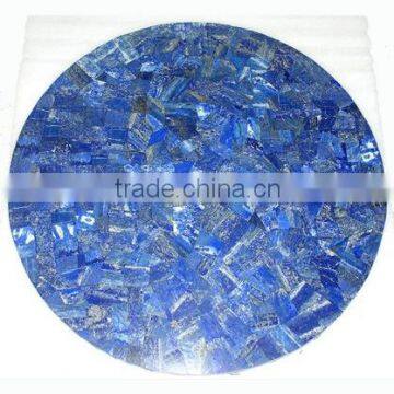 Lapiz Lazuli Table Tops , Semi Precious Stone Table Top